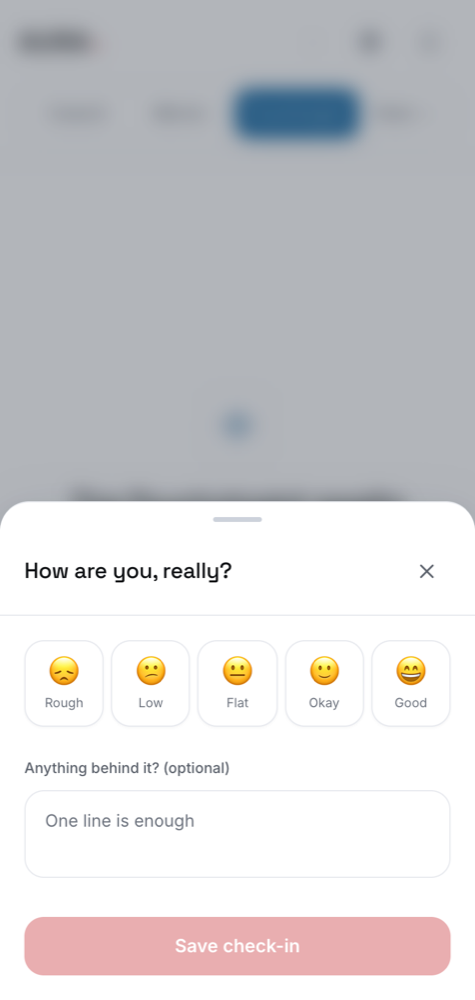 One tap, and it stays on the phone.